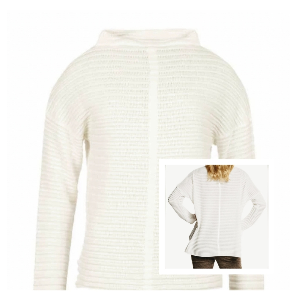 Barbour - Ribbed Merino Cashmere Blend Sweater